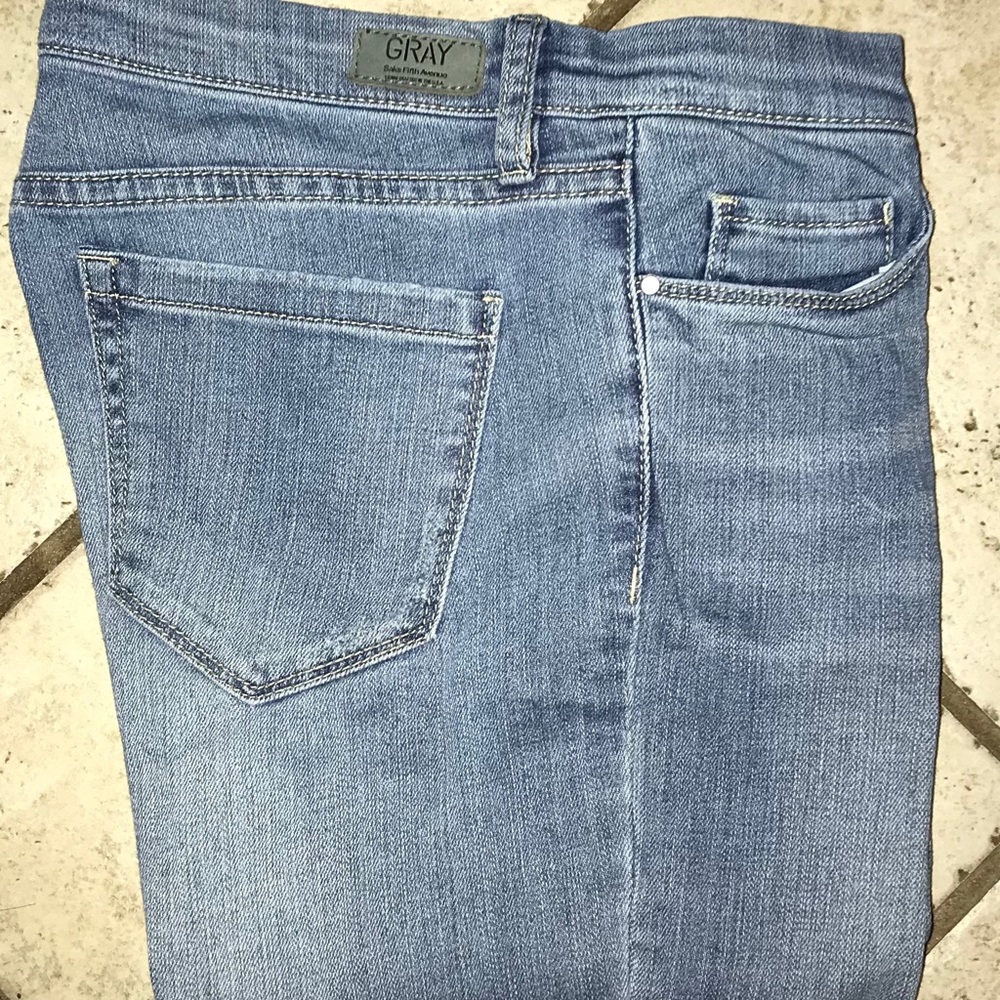 Gray jeans- Saks Fifth ave